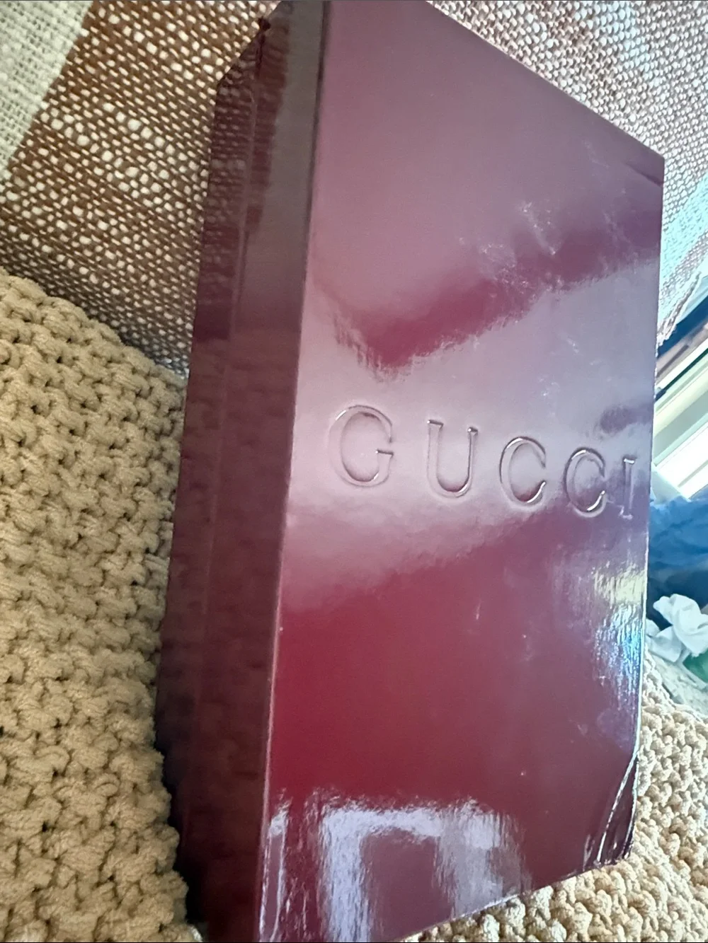 Gucci Red Double G Tassel Charm - NIB